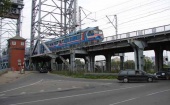 В Калининграде ограничено движение транспорта по двухъярусному мосту по ул.Портовая