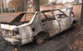 В Калининграде полицейские задержали двоих поджигателей автомобиля