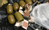В Калининграде на проспекте Победы обнаружили тайник с боеприпасами